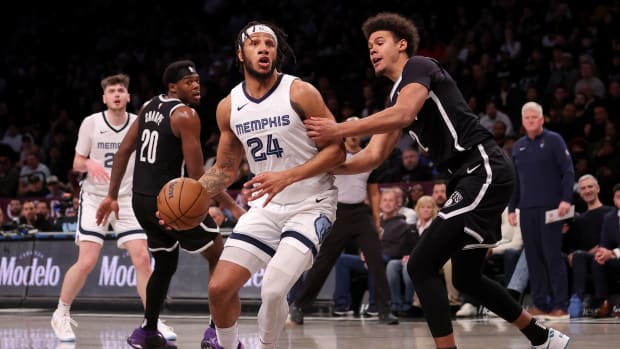 Brooklyn Nets forward Cameron Johnson